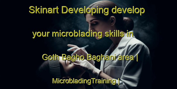 Skinart Developing develop your microblading skills in Goth Bagho Baghani area | MicrobladingTraining | MicrobladingClasses | SkinartTraining-Pakistan